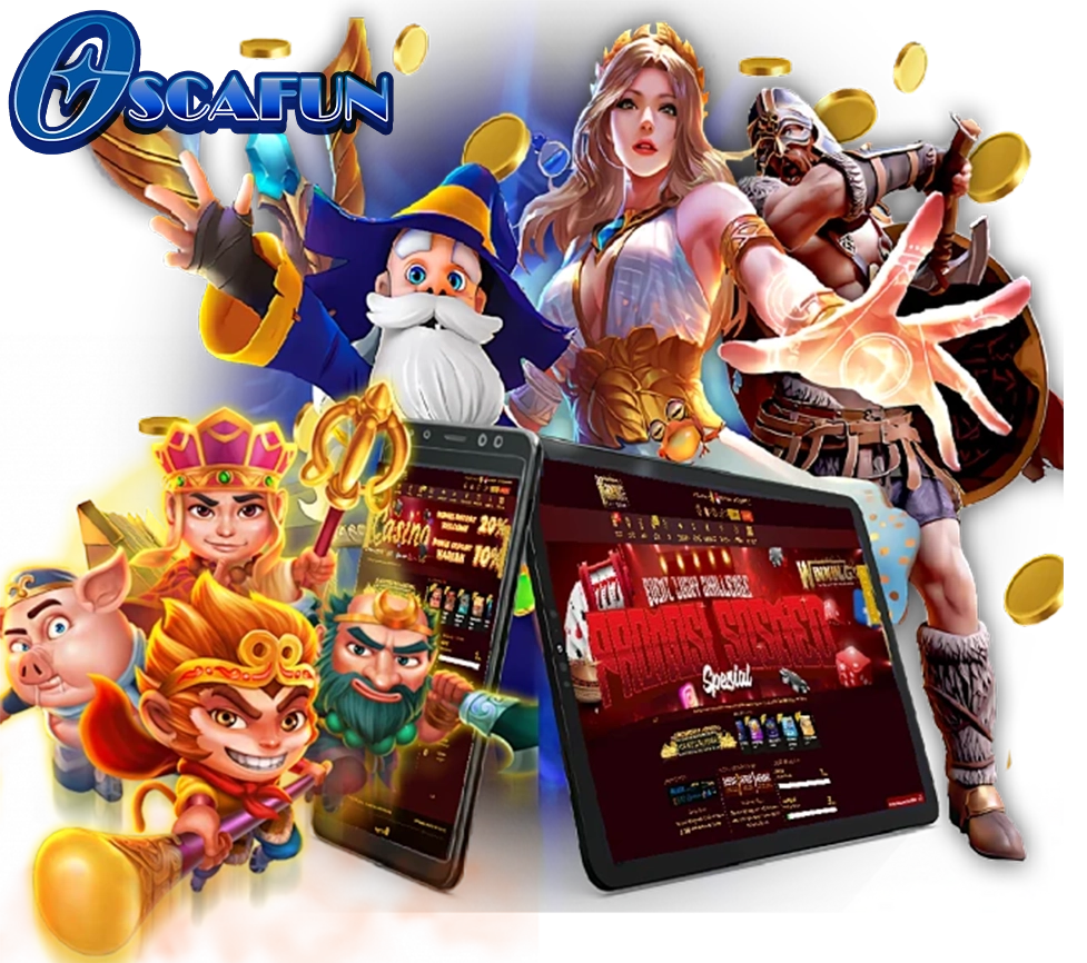 OSCAFUN คาสิโนออนไลน์รวมเกมฮิต สล็อตแตกบ่อย โบนัสจัดเต็มทุกวัน